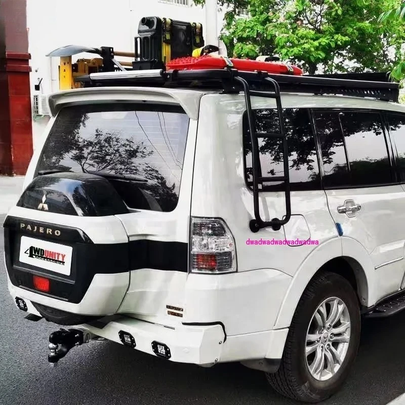 Aluminum Roof Rack Ladder 4x4 Car Side Ladder