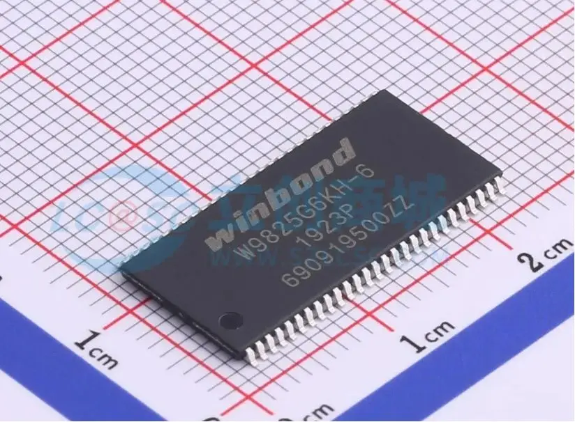 (1 pcs) W9812G6KH-6 W9825G6KH-6 TSOP-54 high-speed synchronous dynamic random access memory (SDRAM)