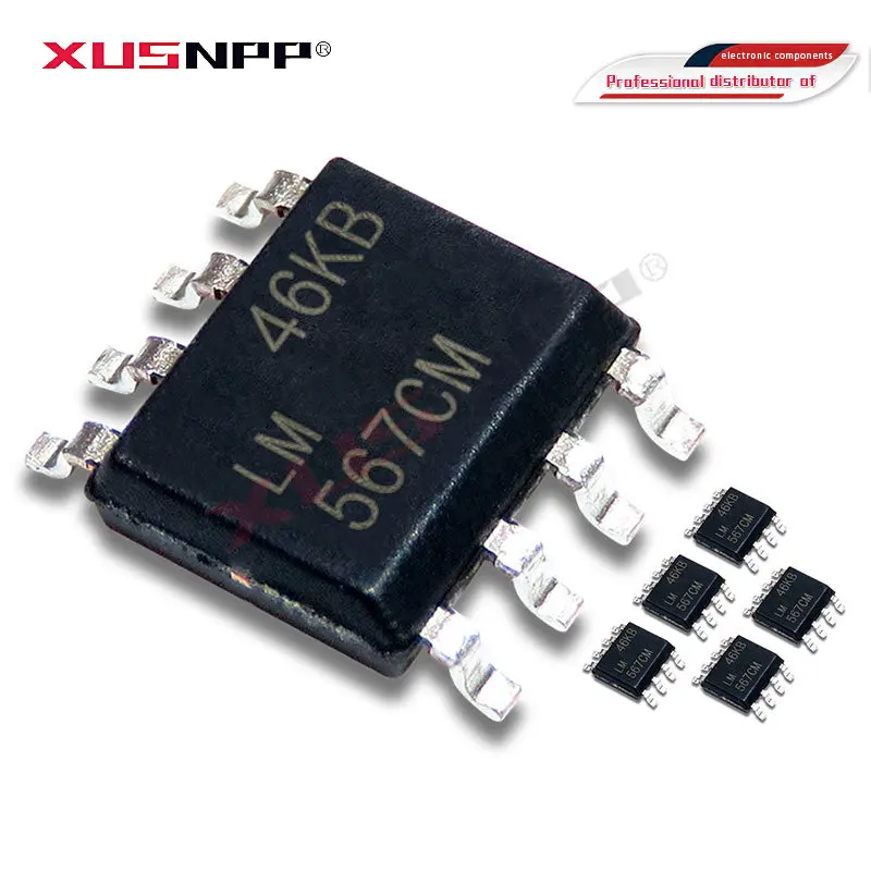 10PCS LM567CN DIP8 LM567C DIP LM567 567CN DIP-8 LM567CM LM567CMX SOP-8