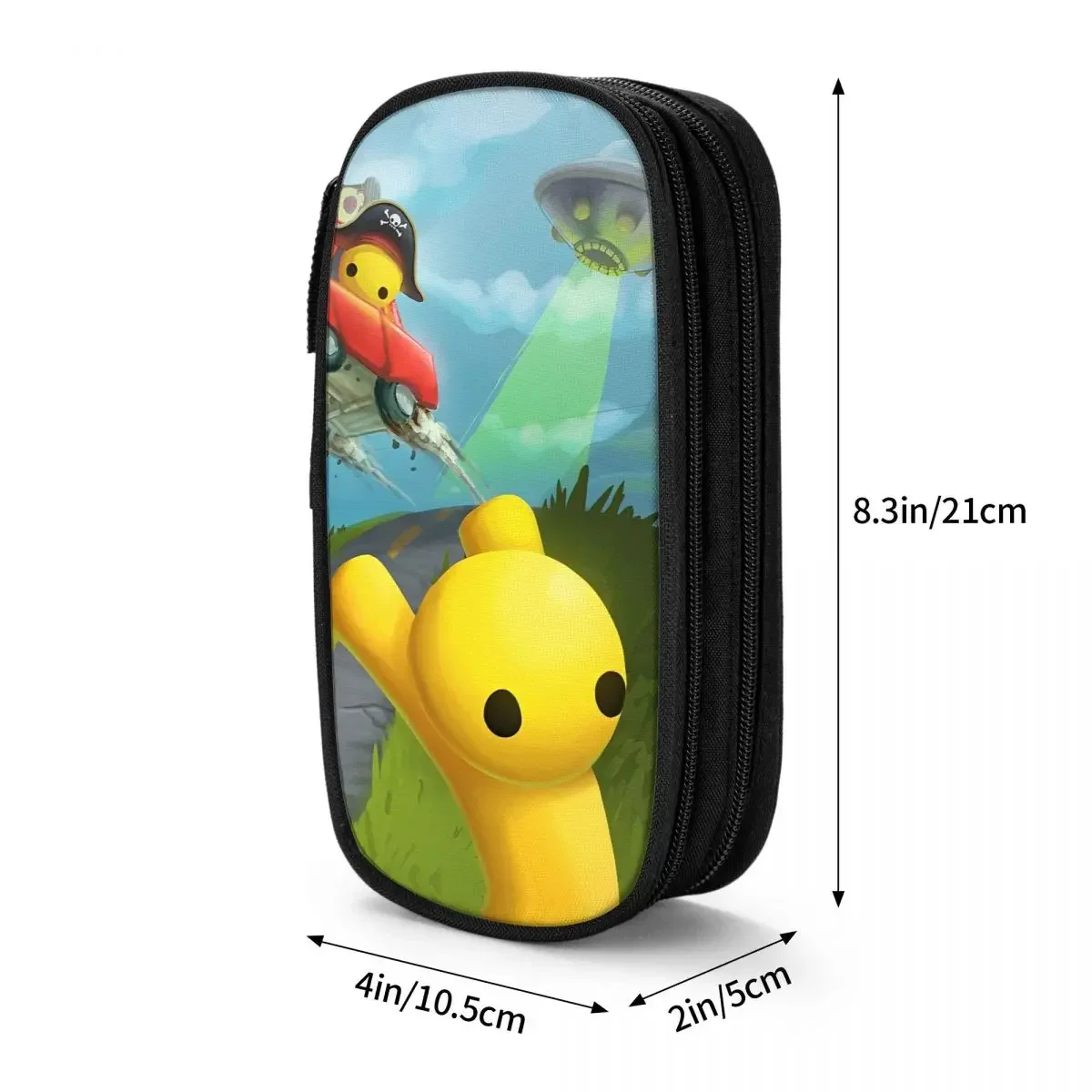 Fun Wobbly Life Gaming مقلمة مضحكة ألعاب ساخنة قلم رصاص الحقيبة القلم للطلاب تخزين كبير أكياس قلم رصاص الطلاب الهدايا المدرسية #6