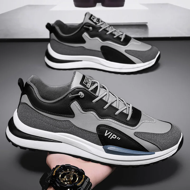 

Autumn Winter Men Casual Sneakers Warm Plush Lining Thick Non Slip Wear Resistant Sole Comfort Outdoor Daily Travel Shoes