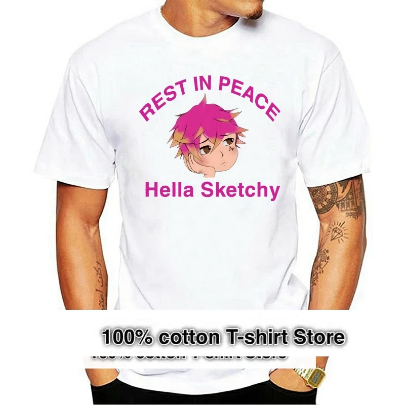 T Shirt Rest In Peace Hella Sketchy  Young Rapper Lofi Tee