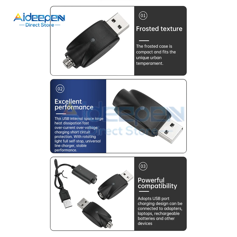 Cargador inteligente 510, adaptador USB multiprotección con indicador LED para ordenadores portátiles, bancos de energía, dispositivos, carga segura y eficiente