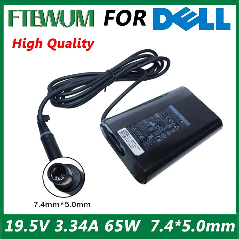 NEW 19.5V 3.34A 65W 7.4*5.0MM AC Adapter Charger For Dell Latitude 15-3000 3550 3560 LA65NM130 E5250 E5440 E5450 DA65 DA65NM130