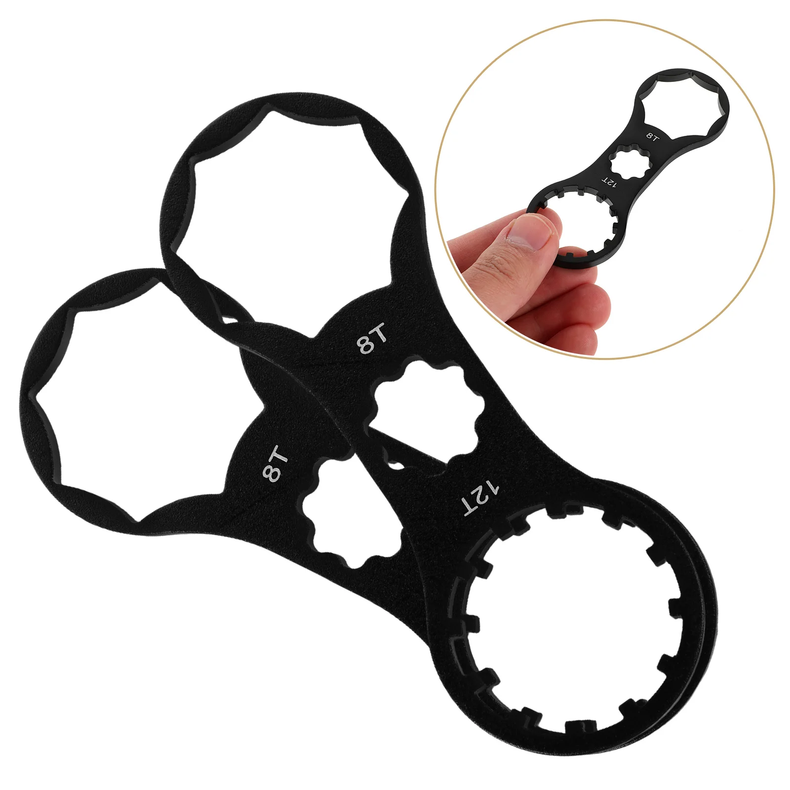 

2 Pcs Bicycle Repair Tools Front Fork Shoulder Cover Wrench Shock Absorbers Cap