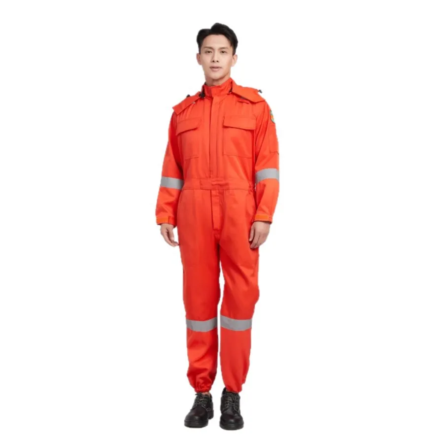Reflecterende veiligheidswerkkleding voor heren Hoge zichtbaarheid Werkoverall Hi Vis Overall Werkplaatsmonteur Reparateurs Katoenen uniform