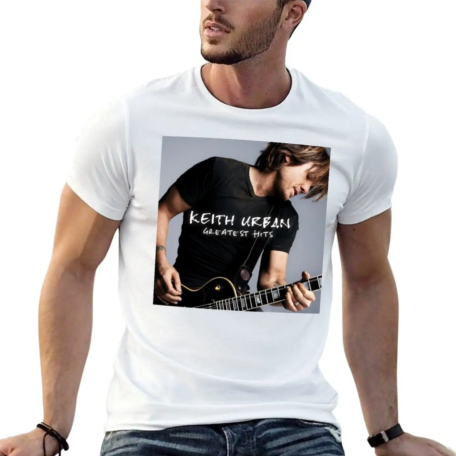 ALBUM 2017 KEITH URBAN Callista 1 T-Shirt Casual Simple Design Short Sleeve Shirt