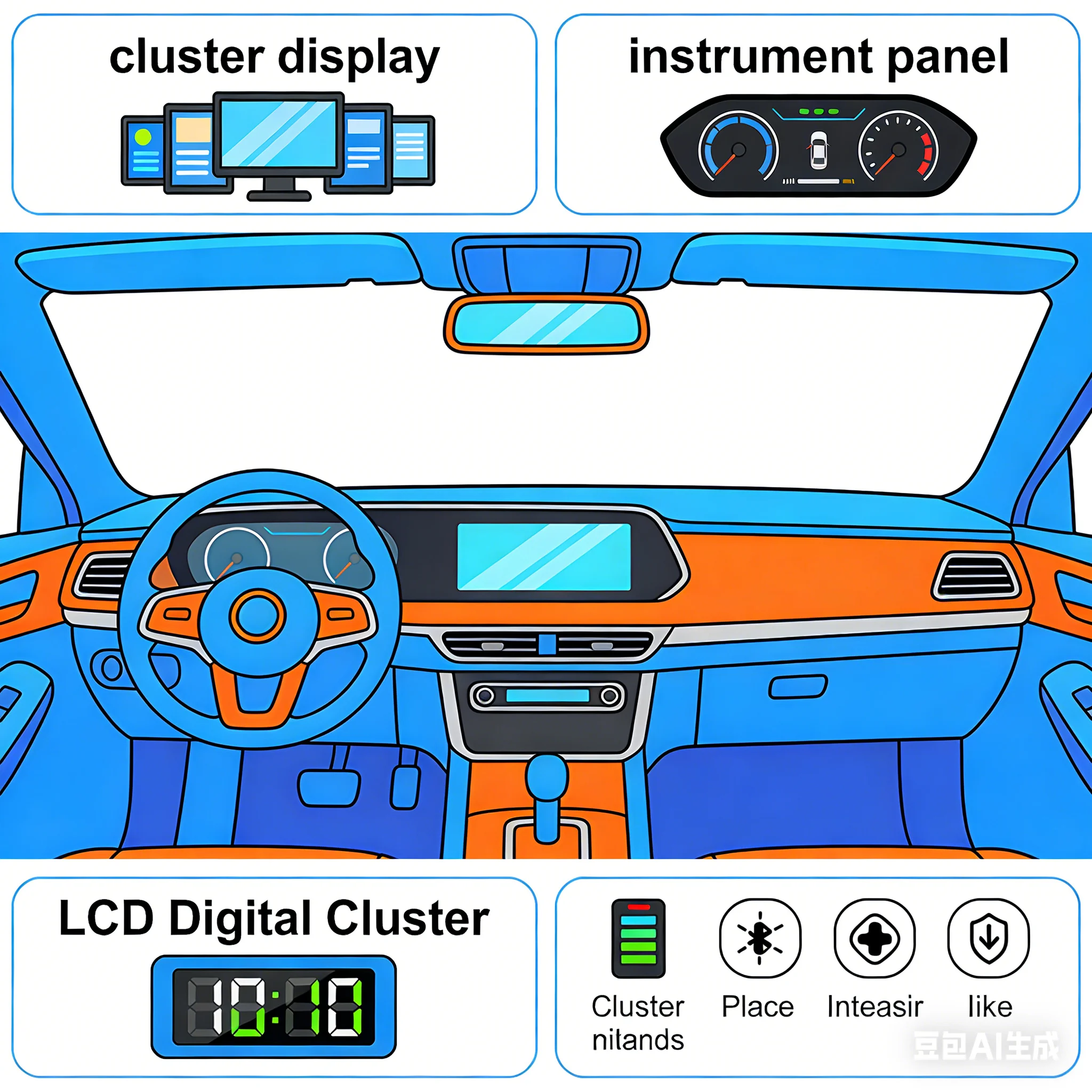 12.3" Digital Clust…