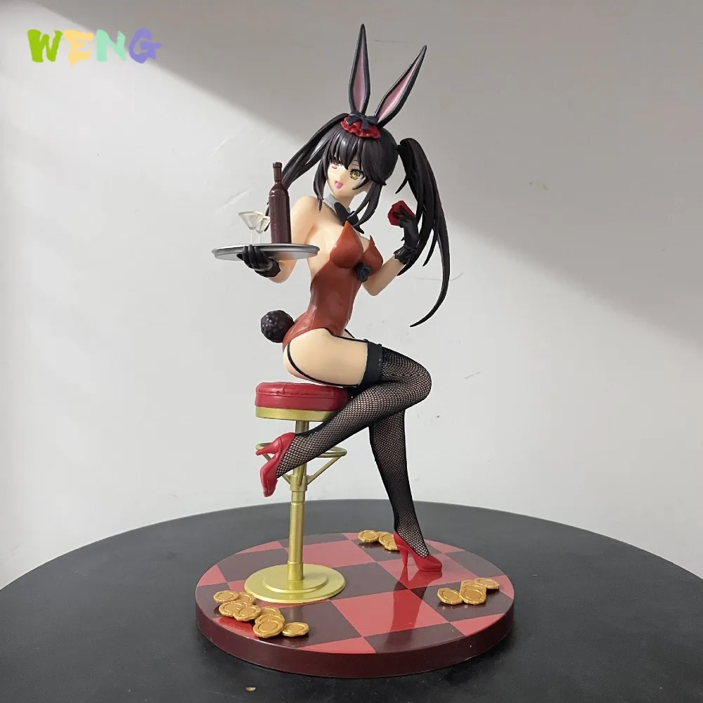 

DATE A LIVE Anime Figure Tokisaki Kurumi Nightmare Figurine 23cm Pvc Statue Collection Model Ornament Decoration Toys Doll Gifts
