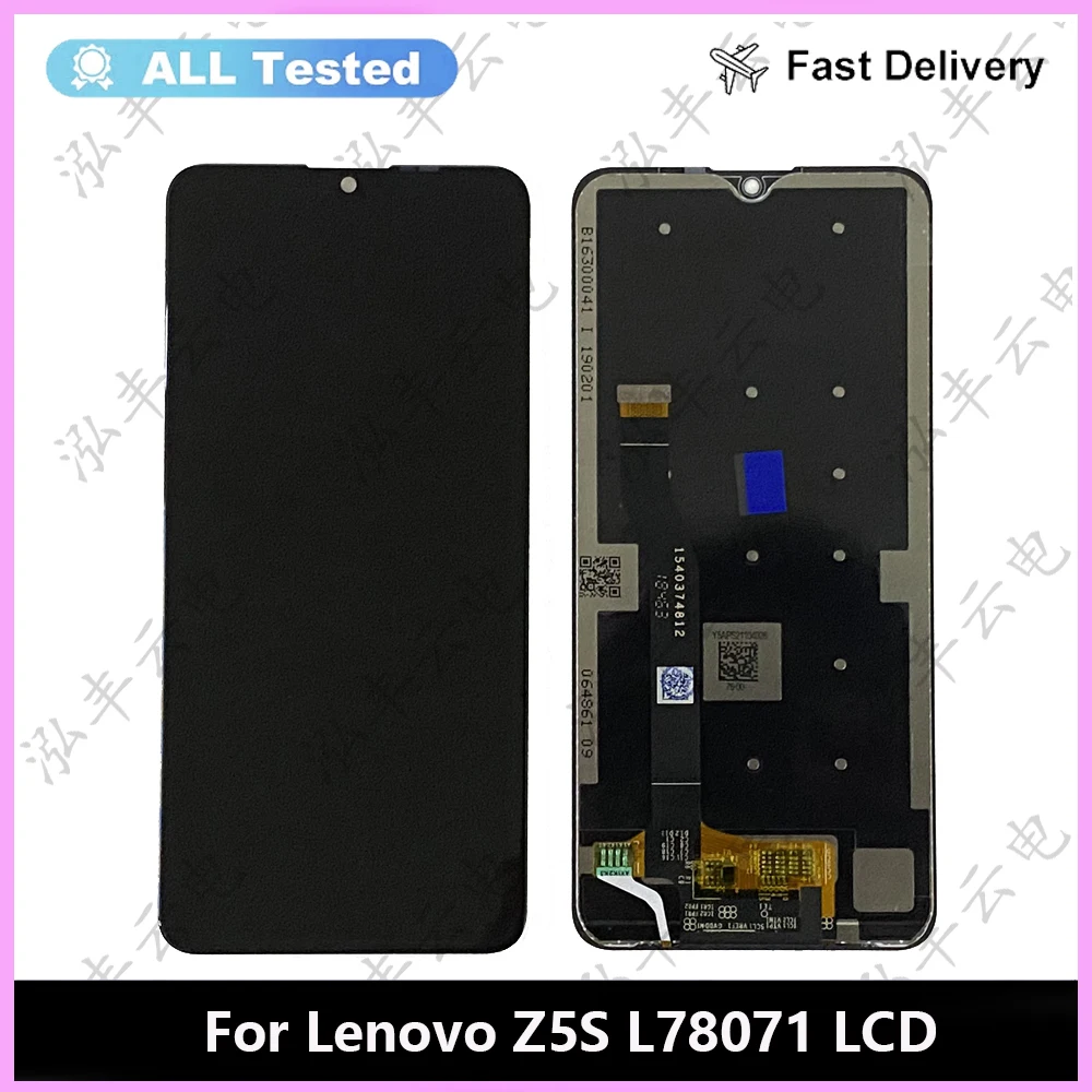 

Original Tested Lenovo Z5S Full LCD Display Touch Screen Digitizer Assembly Sensor For Lenovo Z5S L78071 Mobile Pantalla Parts