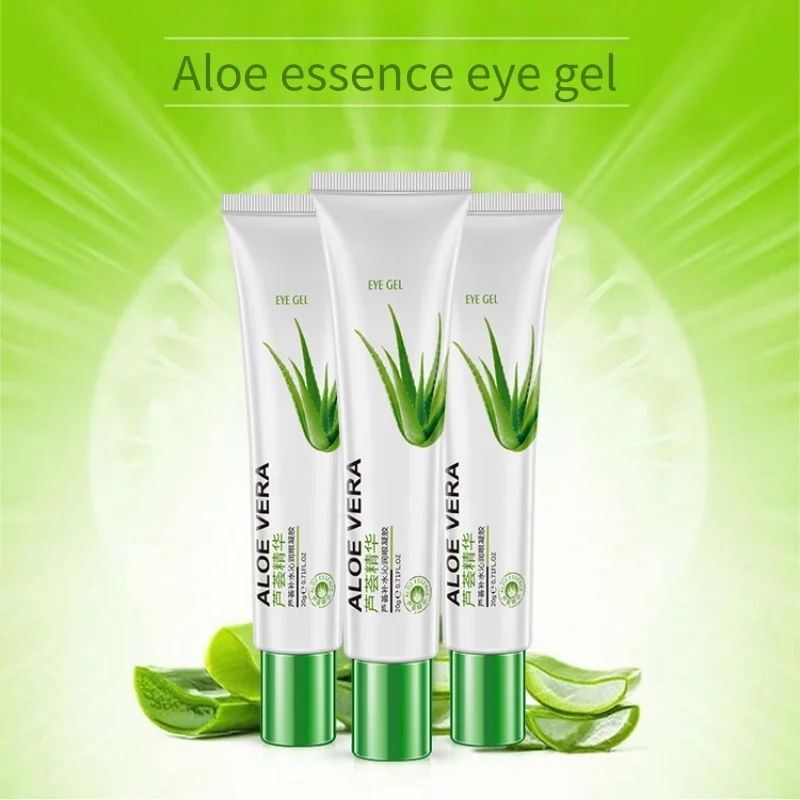 1 Tubo/Gel Hidratante para Ojos con Aloe Vera, Contiene Ingredientes Beneficiosos para la Piel, un Gel Refrescante que Hidrata y Calma la Piel, Nutre la Piel Alrededor de los Ojos. Apto para varios tipos de piel.
