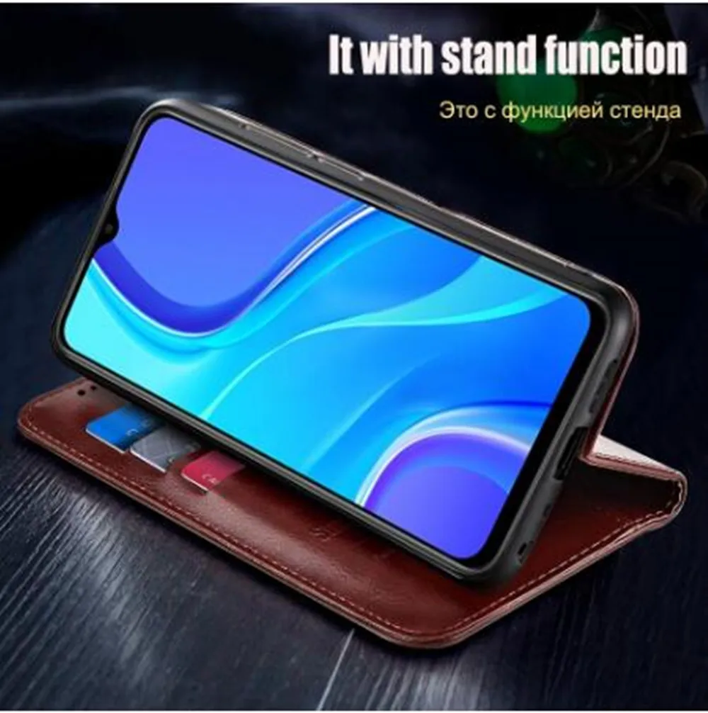 حافظة محفظة جلدية مغناطيسية لسامسونج جالاكسي s7 ، s3 ، s4 ، s5 mini ، s6 ، s6 edge ، s7 edge