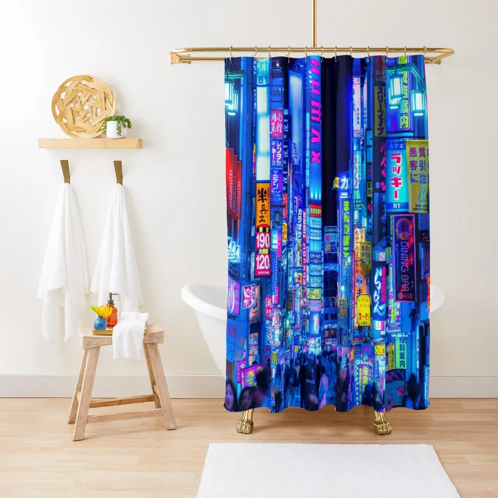 

Tokyo Shower Curtain Anime Shower Shower Set Waterproof Bath And Anti-Mold Window Curtain