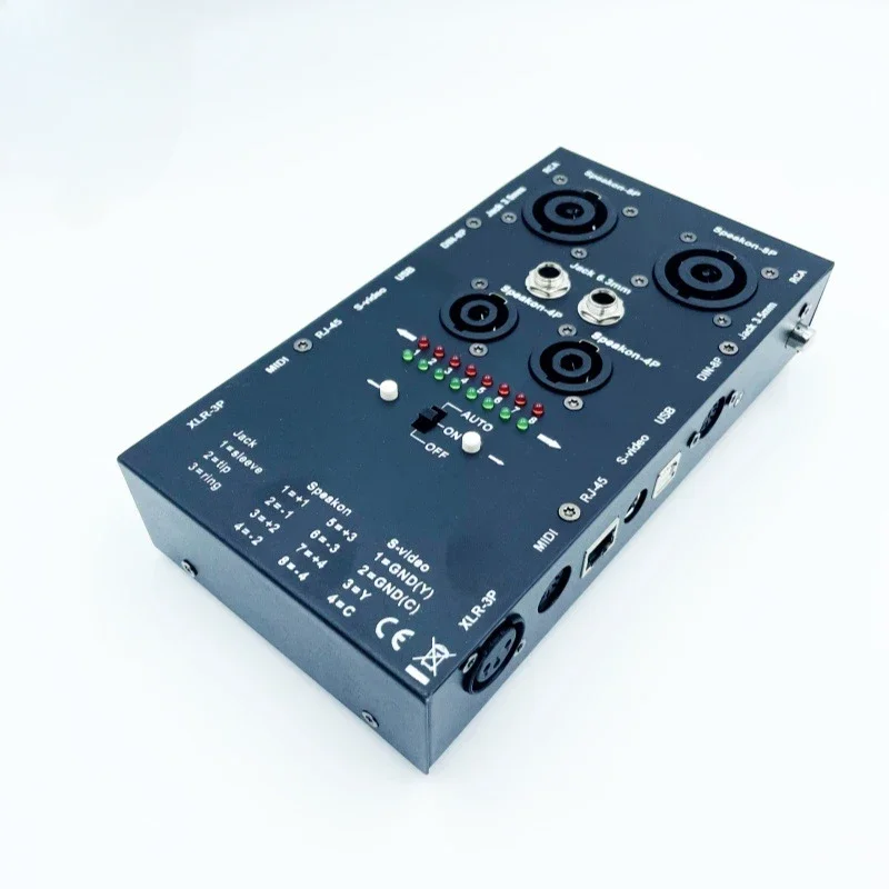 صندوق كابل قياس اتصال الشبكة HDMI لخط إشارة الصوت #2