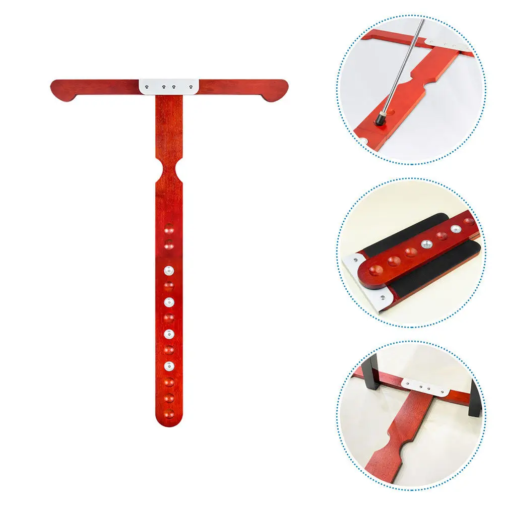 Wooden T-Shaped Cello Endpin Stopper Pad Non-Slip Anti-Skid Mat for Stable Use Practice Stage Instrument Accessories
