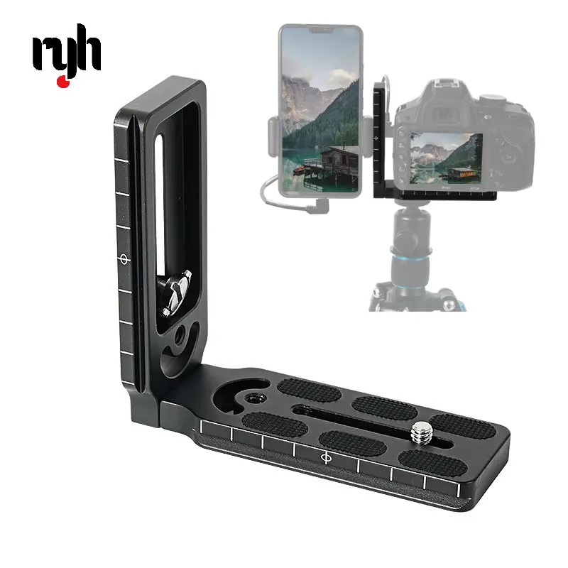 Universal Camera L Bracket Plate Quick Release Plate L Shape Plate Dslr Mount Adapter Holder for CamFi Controller Arca Camera