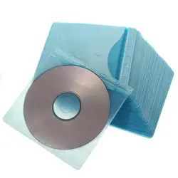 Portable DVD For Case PP Plastic Storage Bag Square Holder For Case For Home Car DVD Discs 100 Piec