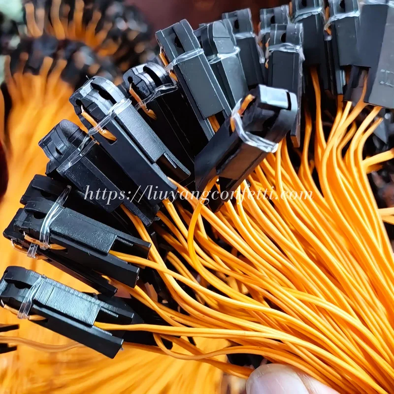 

30cm 50cm 1M 2M 3M 4M 5M 6M Remote Control Copper Receiver Line for Firecrackers Pyro Event Equipment New Year Party