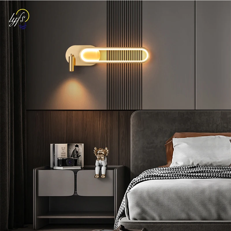 

Nordic LED Wall Lamp Wall Sconces Indoor Lighting Home Decoration Light Fixture Bedroom Living Room Corridor Bedside Wall Light