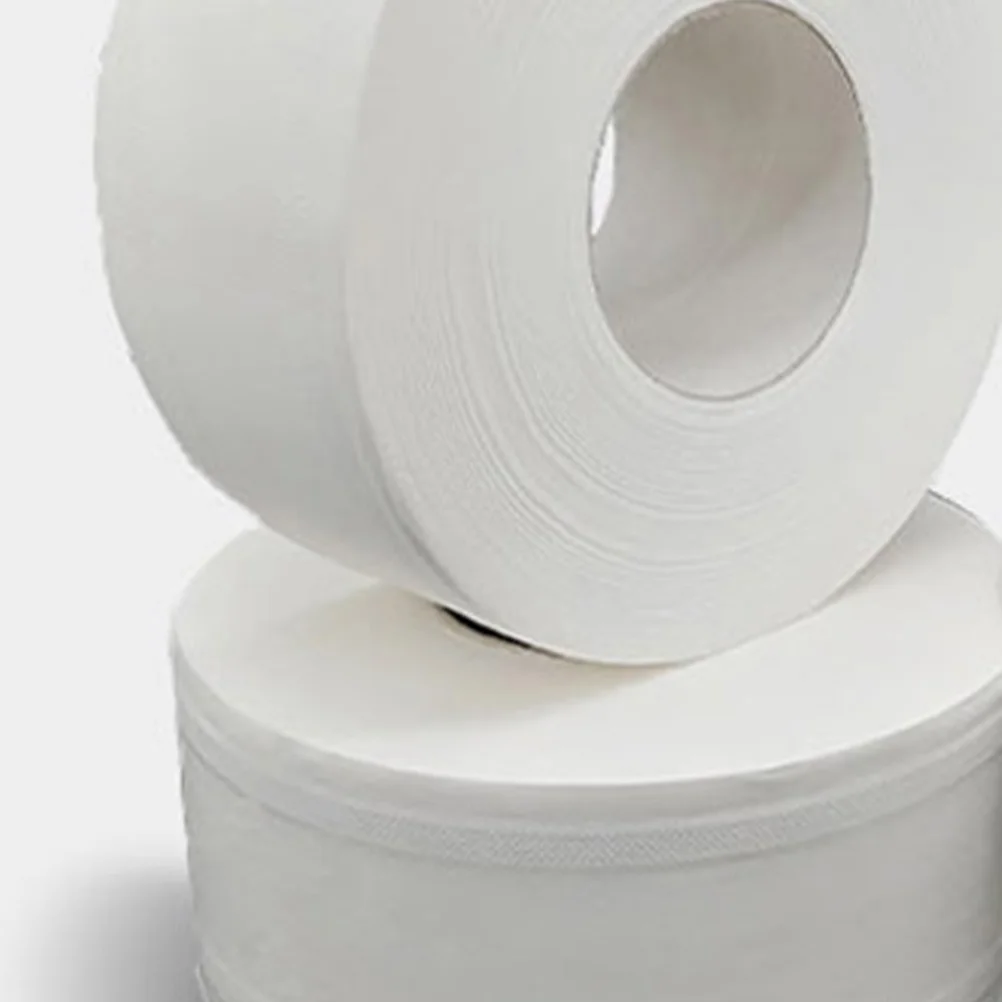 600g Large Roll Toilet Paper Roll Paper Toilet Paper for Office Store Workshop (White) large roll paper