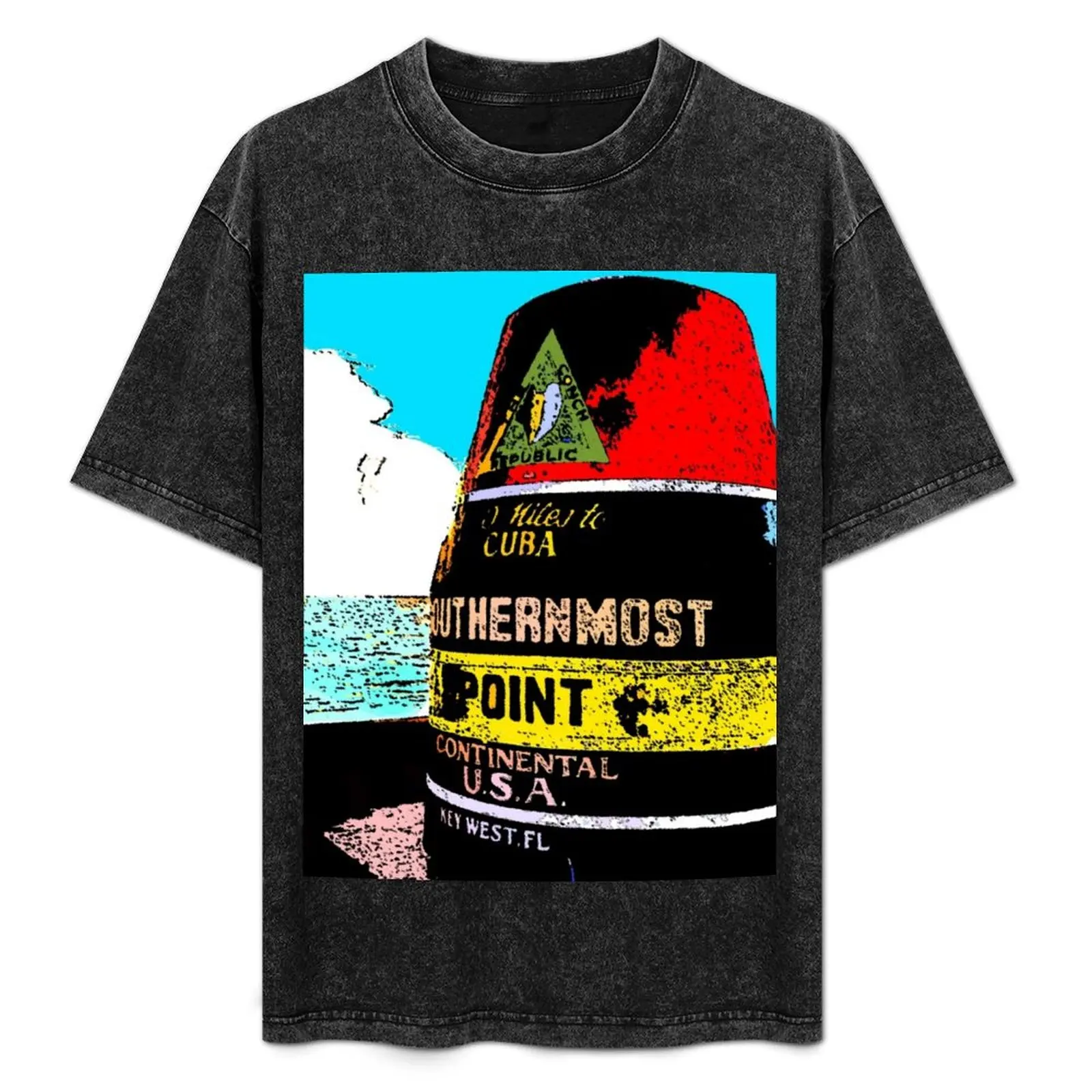 

Southernmost Point Buoy T-Shirt Man t-shirt quick-drying plain t shirts men