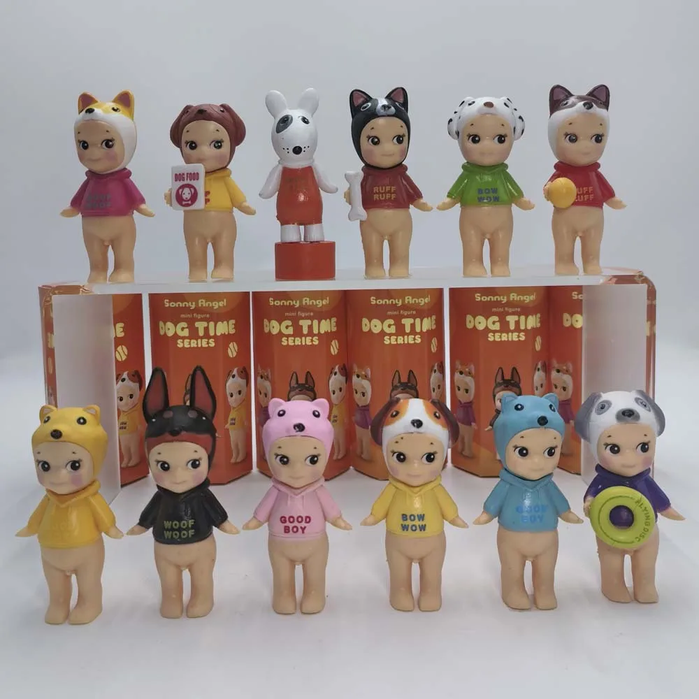 

Sonny Angel Dog Time Series Blind Box Cute Anime Figure Collectible Toy Doll for Kids Birthday Gift Home Decor Party Favor