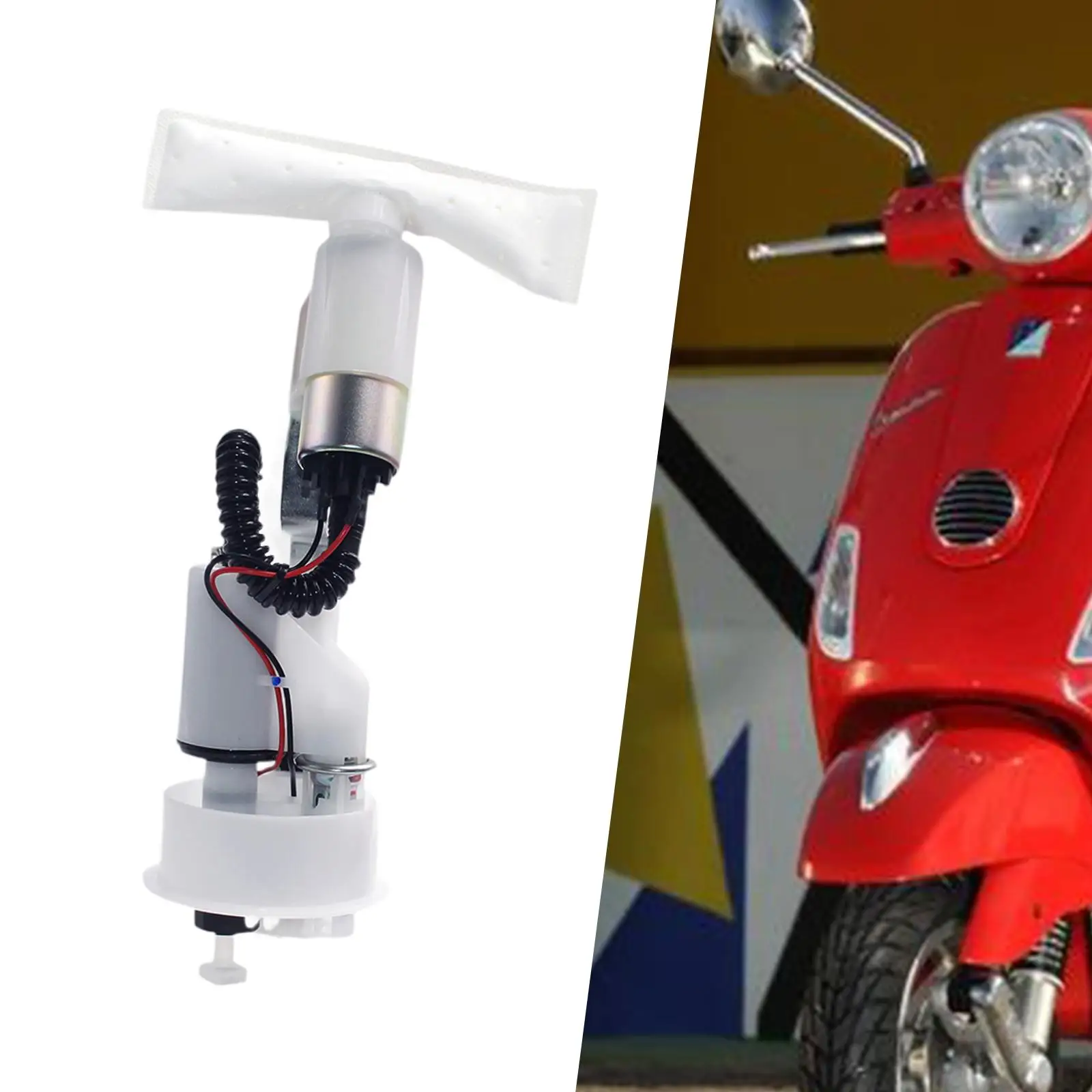 Professional Motorcycle Fuel Pump Assembly 643034 Replacement Petrol System for Vespa GTS 300 Super Sport