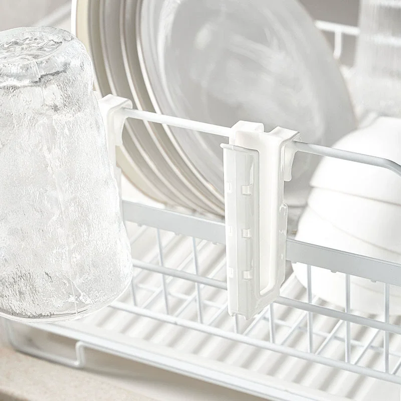 المطبخ كونترتوب تخزين قطعة أثرية كأس Ddrain هوك رف تصميم استنزاف مقلوب مناسبة لمختلف فرش أواني الأكواب #1