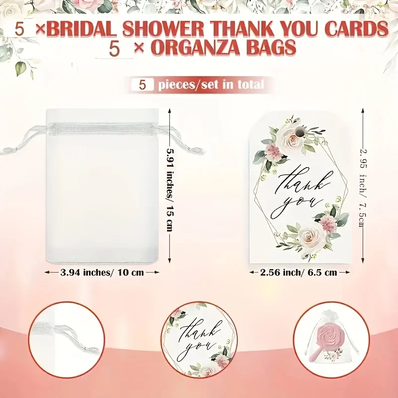 Princess-Theme Wedding Gift Set, 20pcs with Makeup Mirrors