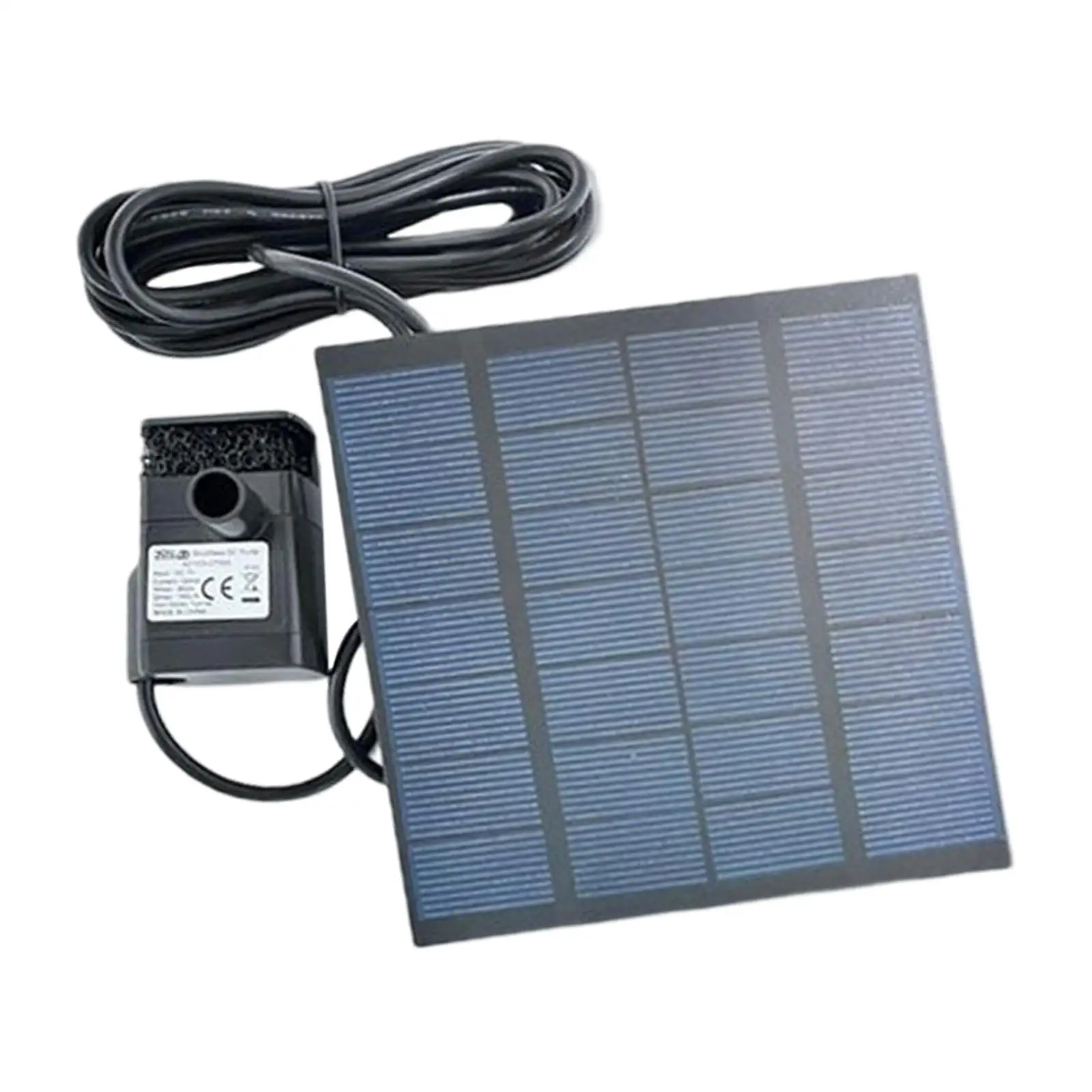 

Набор для наружного использования: солнечный водяной насос с высокоэффективным мини-насосом для фонтана, для купальни для птиц, пруда, ландшафтного бассейна