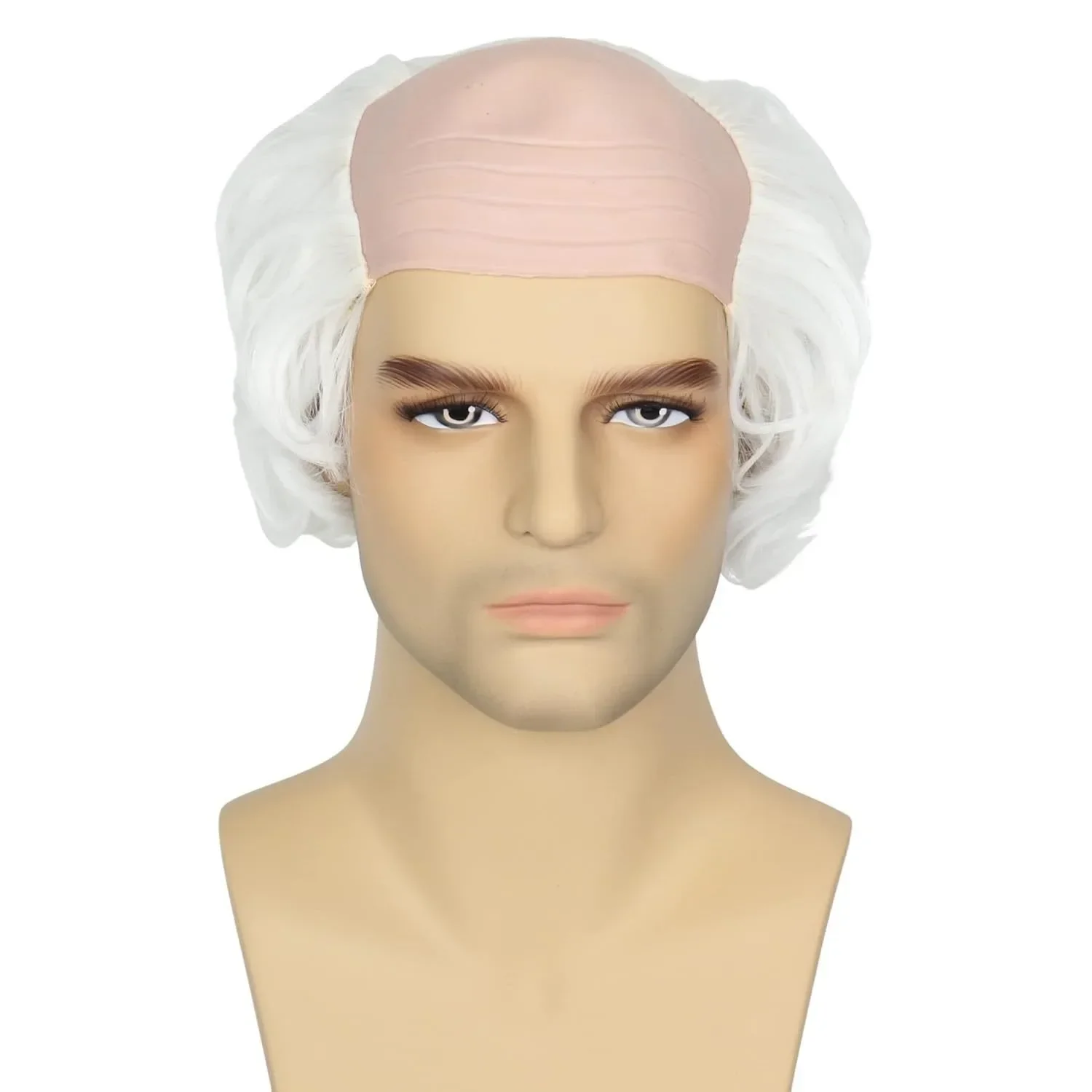 Man Bald Wig, Funny Game Prop