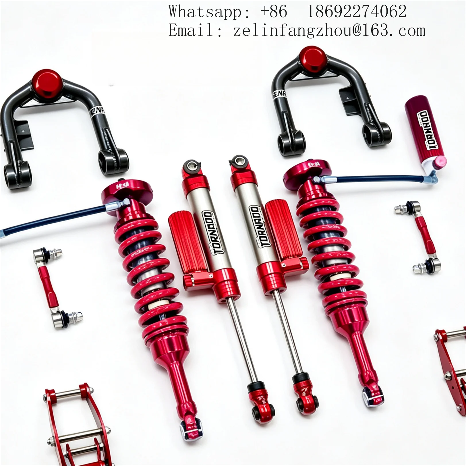 High Quality Nitrogen Adjustable Shock Absorber Suspension Lift Kit for JAC T6 T8 T9 Pickup 4x4 Off Road Upgrade