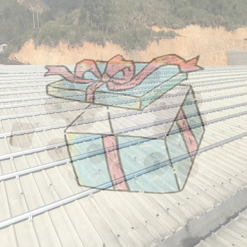 【CCA】Aluminum Solar Panel Mounting L Bracket PV Connection Rail Cross Interconnects For RV Boat Off Roof Solar Installation