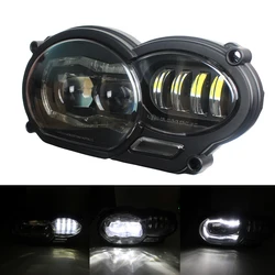 For BMW R1200GS LED Headlights R 1200 GS 2005-2012 R 1200GS ADV Adventure 2006-2013 R1200 GS Motorcycle Lights fit Oil Cooler