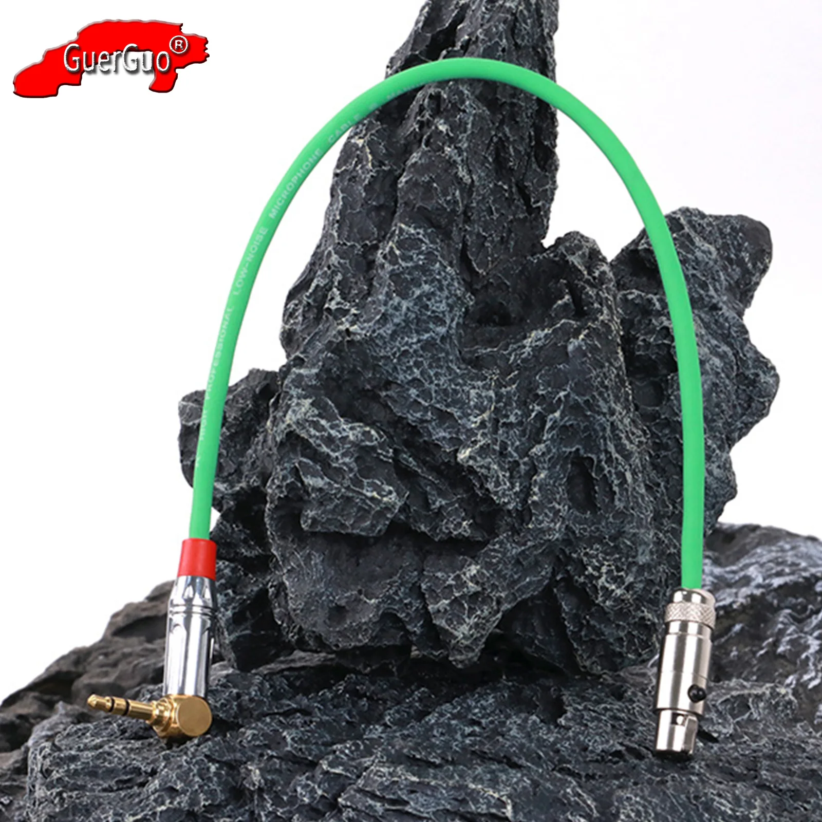 

Mini XLR to 3.5mm Cable,1/8" TRS Stereo Jack to 3Pin Mini XLR Female Headphones Audio Extension Adapter Shielded Cord