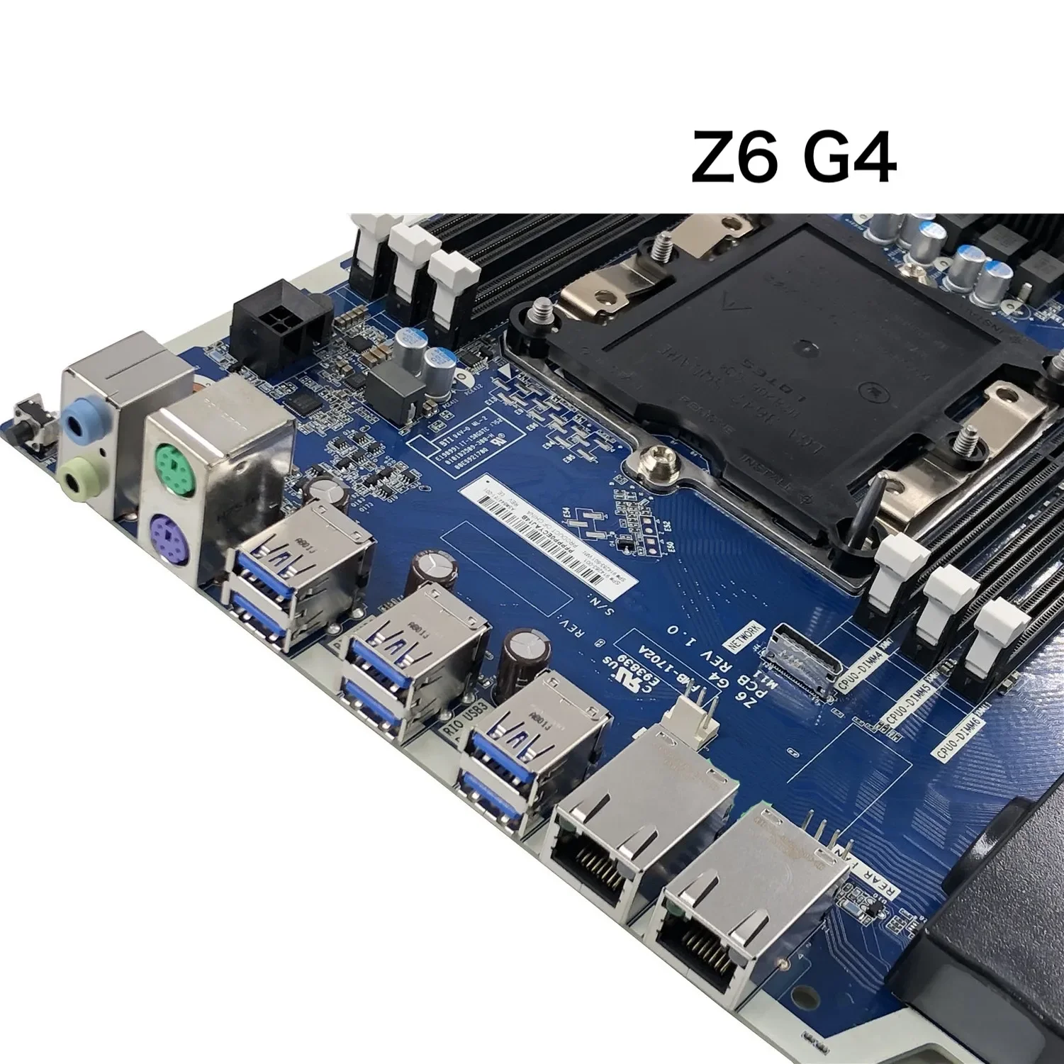 Carte mère pour station de travail HP Z6 G4, 914283 testée, entièrement fonctionnelle, livraison gratuite, 844781-001, 100%-001, LIncome 3647, DDR4