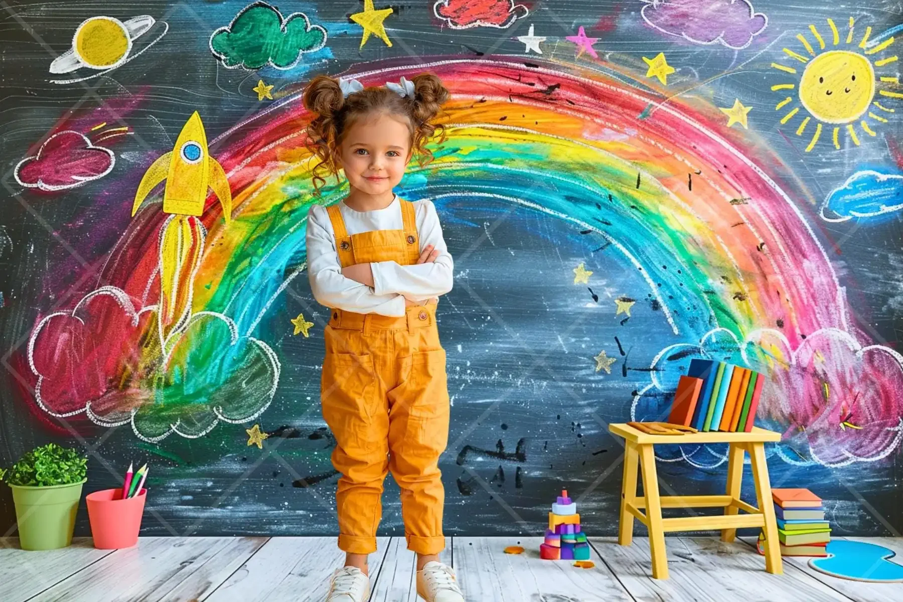 Mehofond 사진 배경 학교 칠판 교실, 어린이 생일 파티, 초상화 장식 배경, 사진 스튜디오