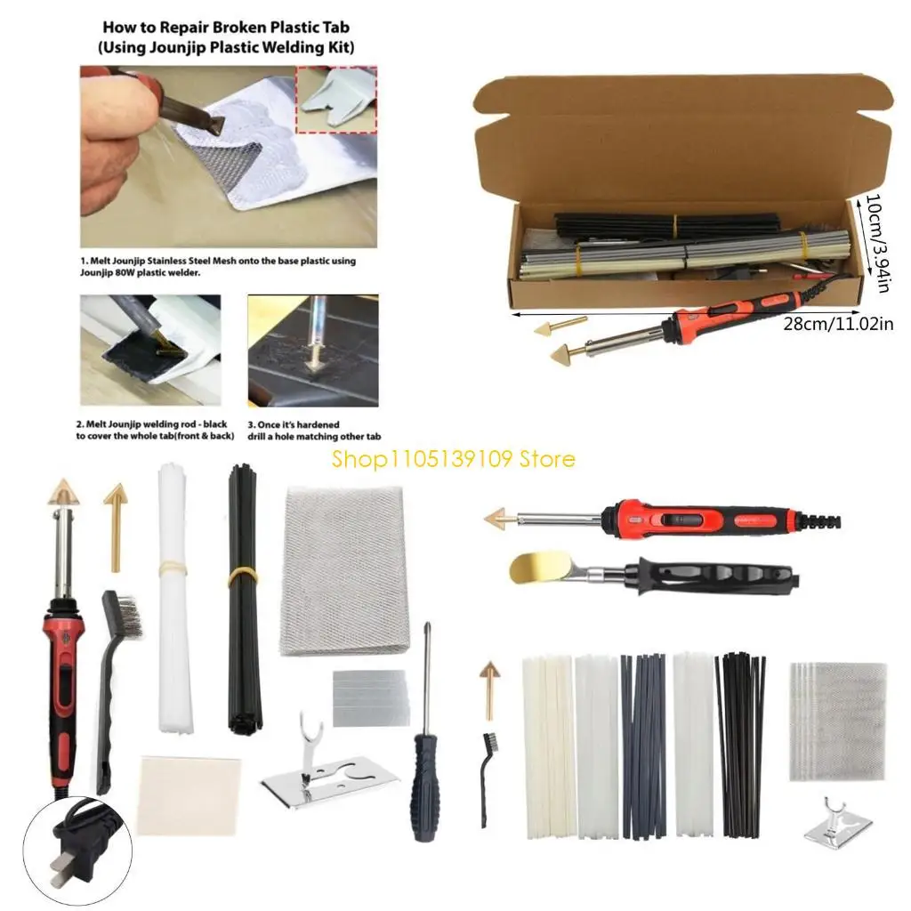 

Surface Repair Welding with Tip Metal Brush for Car Dashboard Fast Heating Welder Tool