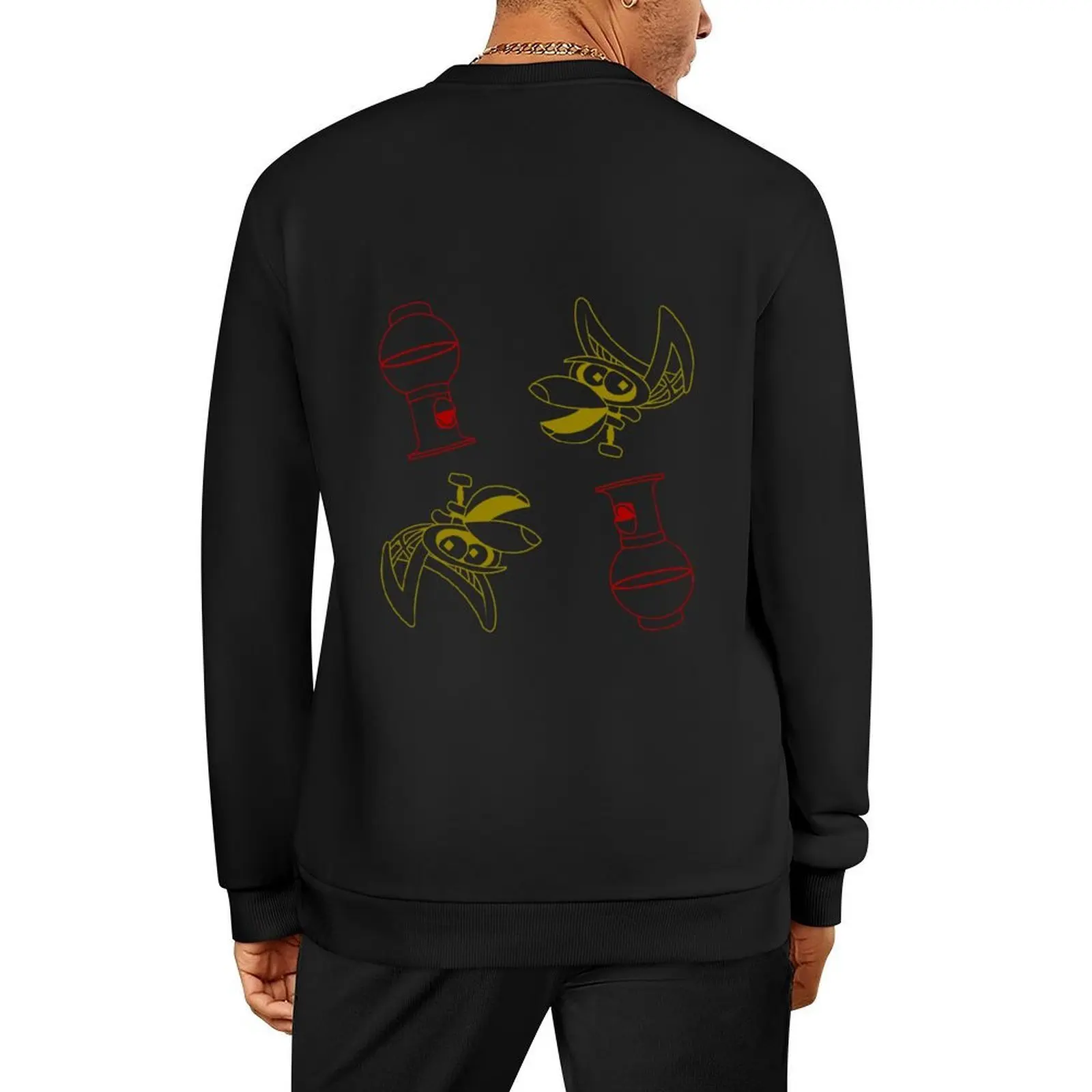 

MST3K - The Bots pattern Pullover men clothing mens clothes blouse tracksuit new in hoodies & sweat-shirt