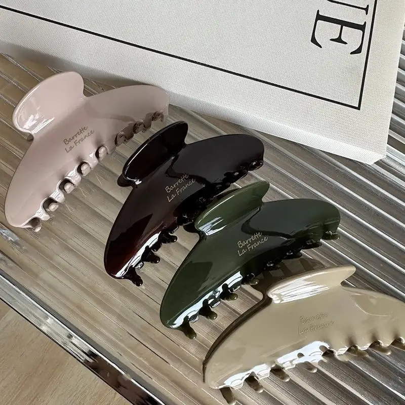 Große Krabben-Haarspangen, Haarklammer im Retro-Koreanischen Stil, Einfache Haarnadel, Modische Haaraccessoires für Frauen und Mädchen – Detail 10