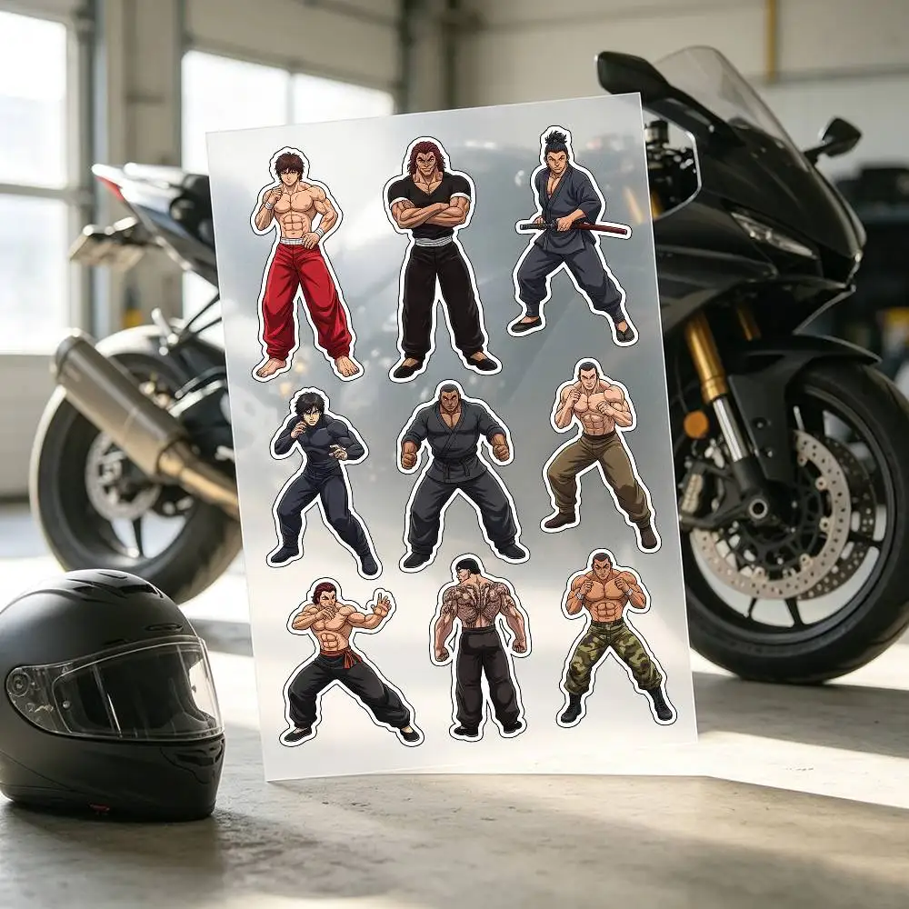 B-aki H-anma Stickers Auto Body Bumper Windows Motorcycle Laptop Walls Vinyl Decal Car Tuning Accessories