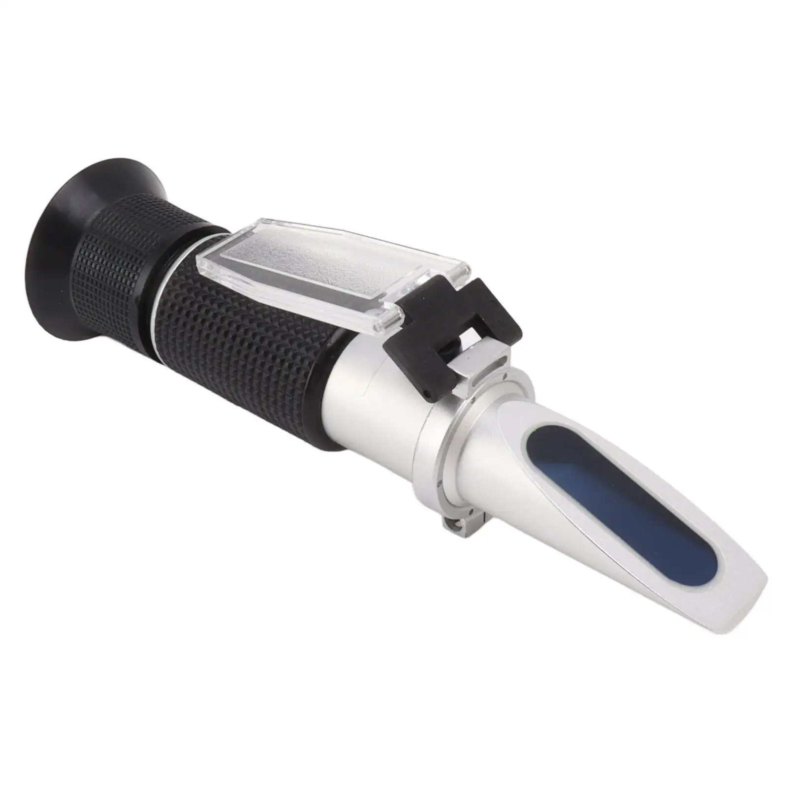 Handheld Milk Refractometer with Auto Temp Compensation - 0-20% for protein & Moisture Measurement, Aluminum Design