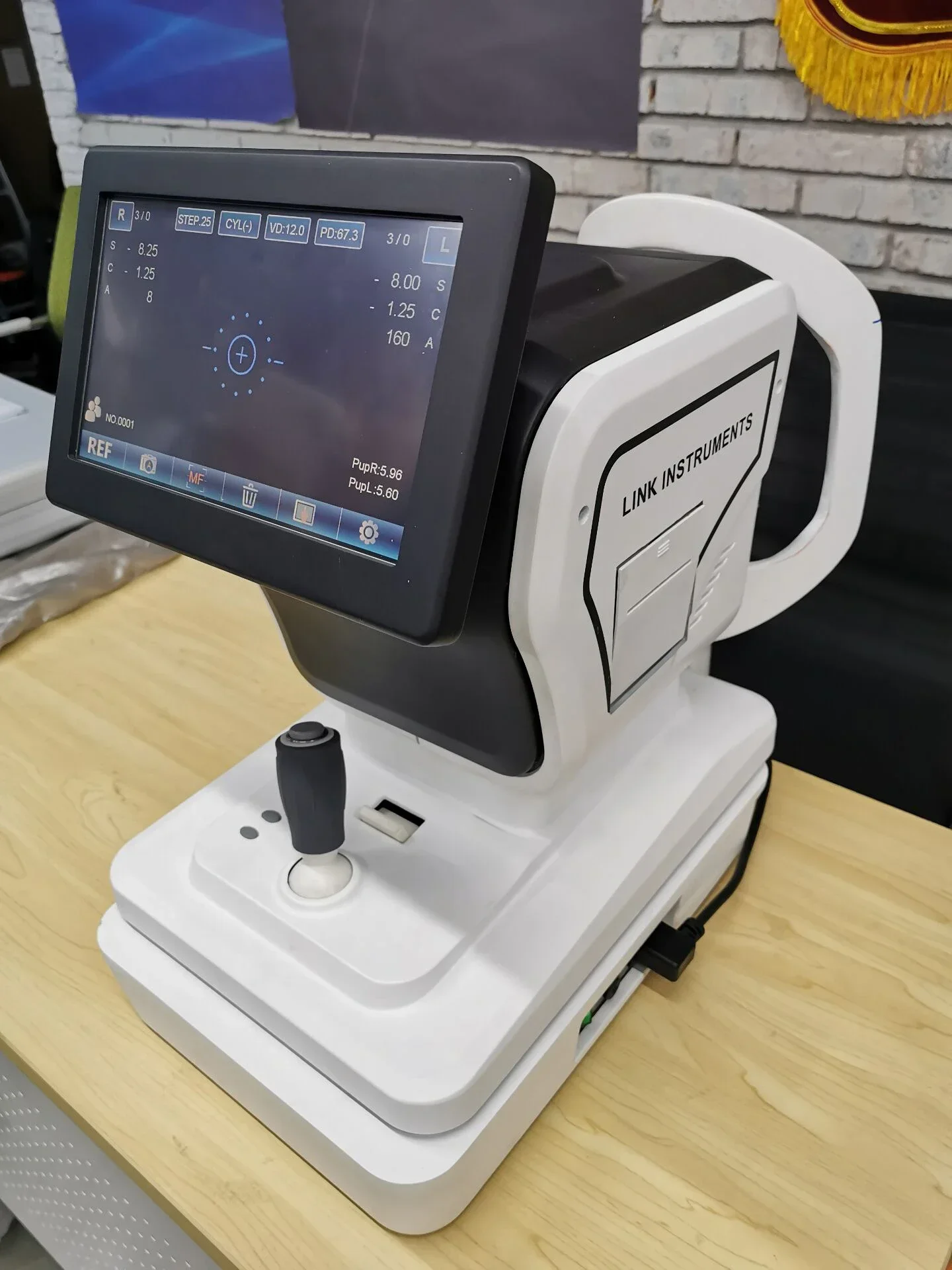 Autorefractometer Portable Ophthalmic Manufacture ARK-8500 Autorefractor Keratometer For Sale