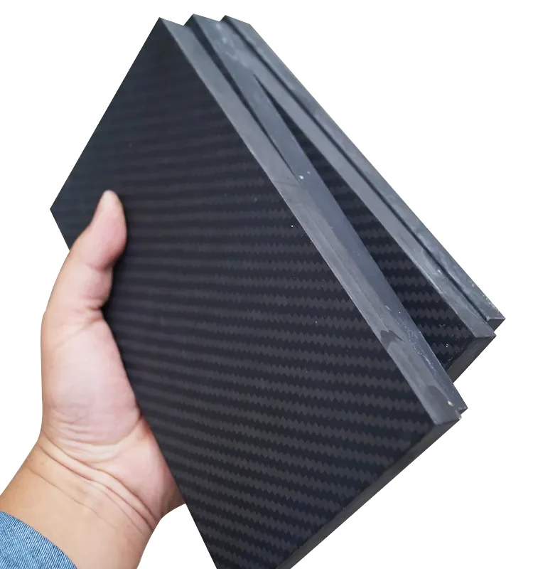 3K Carbon Fiber Sheet 480mmx480mm High Strength Carbon Panel Plate Real CFRP for RC Car Trx4 and Fpv