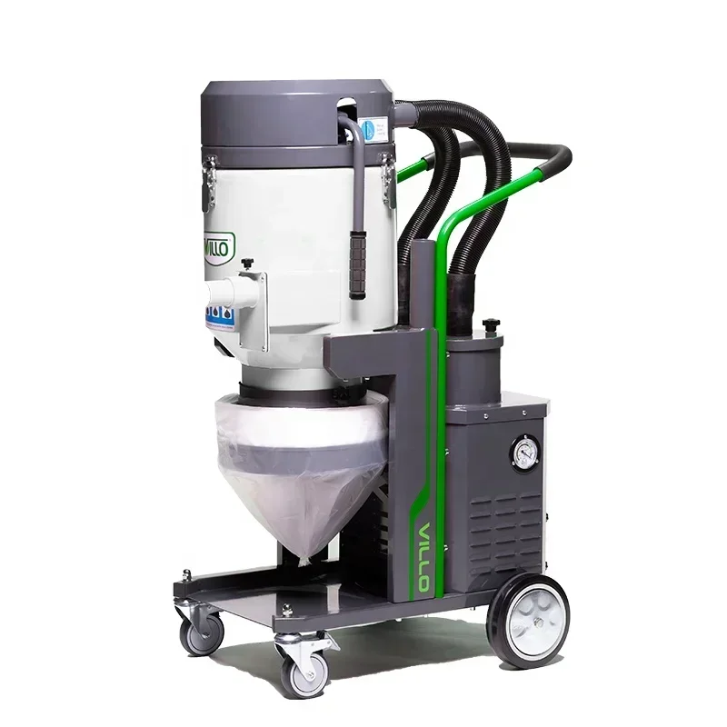 2400W Industrial Dust Collector Industrial Vacuum Cleaner For Concrete Cement Cleaning