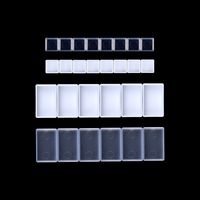 0.5/3.2ML Artists Empty Watercolor Paint Pans Painters Pigment Box Paint Case Art Palette Supplies