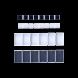 0.5/3.2ML Artists Empty Watercolor Paint Pans Painters Pigment Box Paint Case Art Palette Supplies