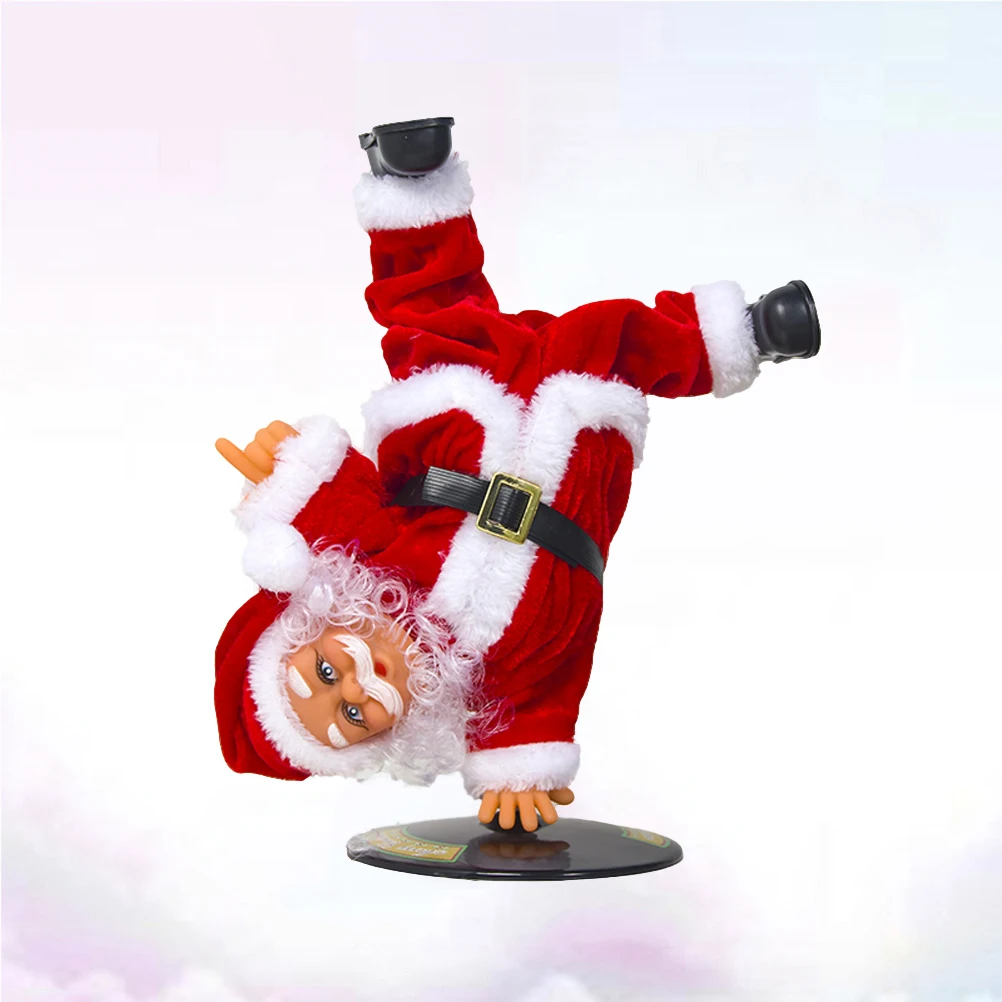 

Street Dance Seniors Decorations Dancing Santa Christmas Musical Ornament Ornaments for Kids