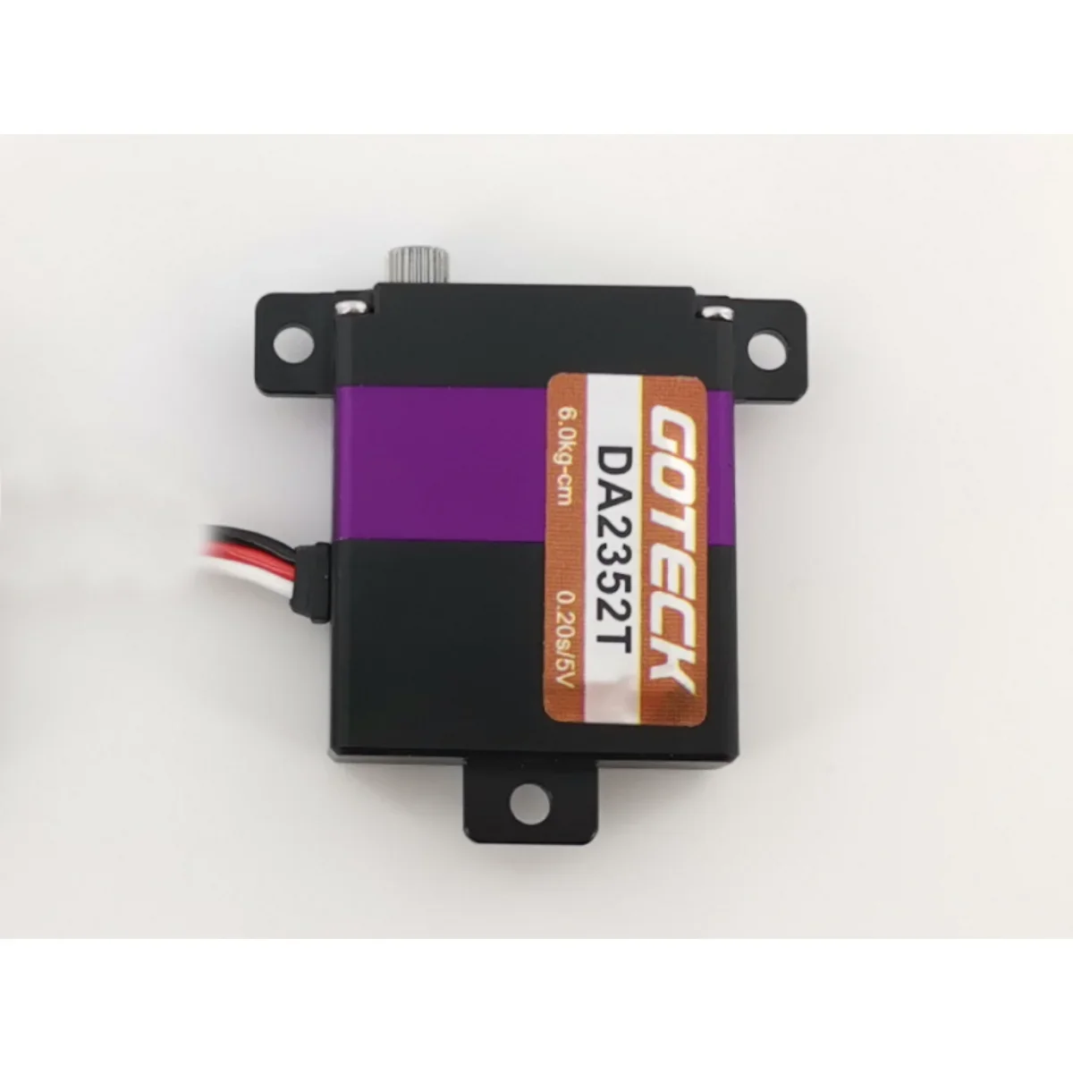 

Goteck digital 26g mini dc servo motor DA2352T with 6.0/7.2kg-cm 4.8-6V iron core for Car model/ Aircraft