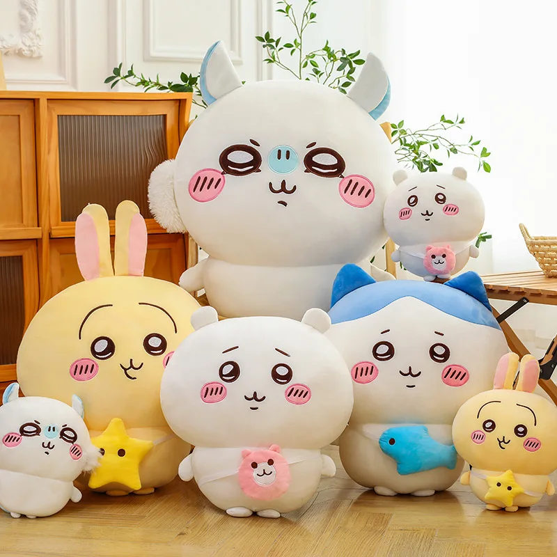 

30-80cm Kawaii Hachiware Momonga Plush Toy Plush Dolls Are Soft But Not Easily Deformed Plush Room Decoration Birthday Gift